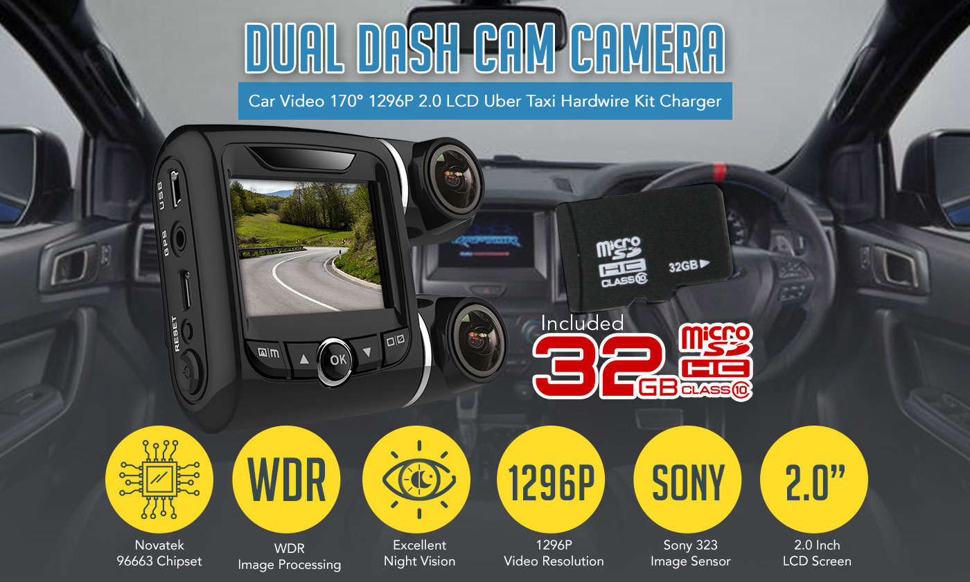 Make Uber Taxi Driving Hassle-Free with a Dash Cam